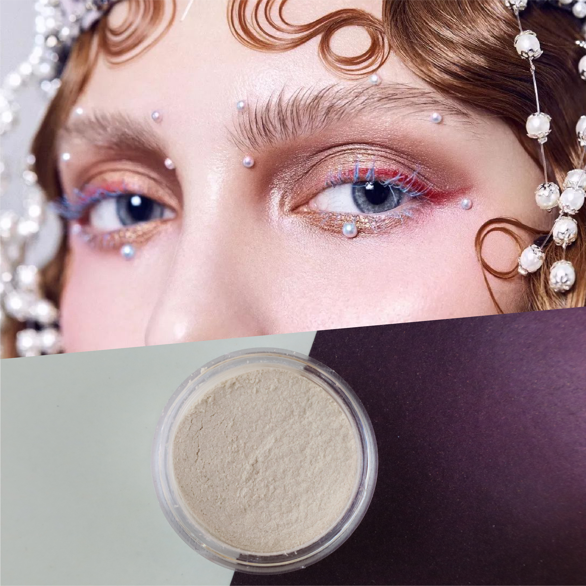 الصباغ الطبيعية pearlescent