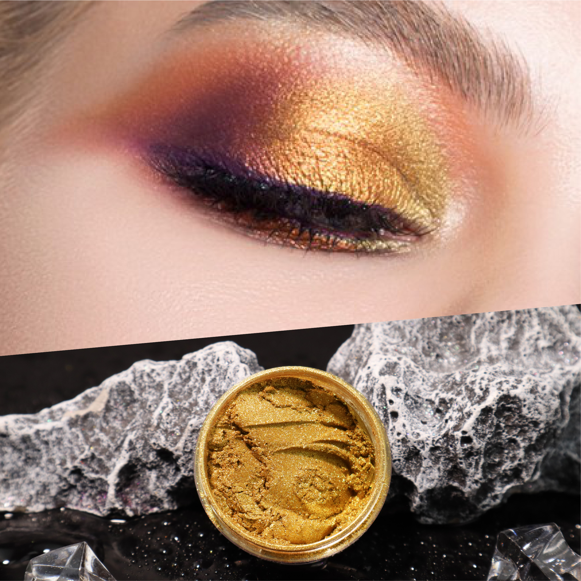 البلاتين pearlescent الصباغ